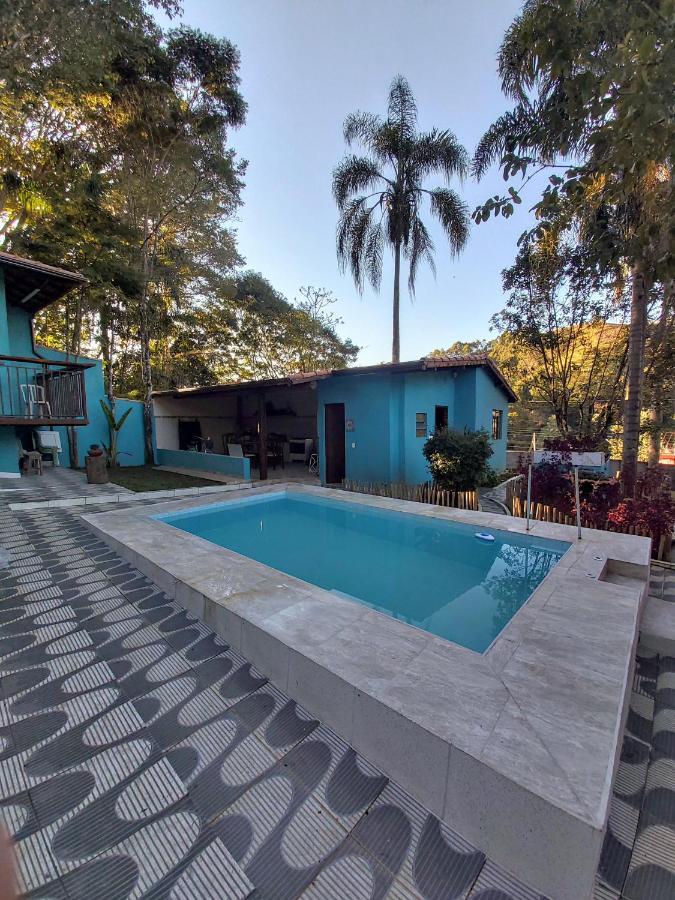 Chalé pavão azul Cunha Exterior foto