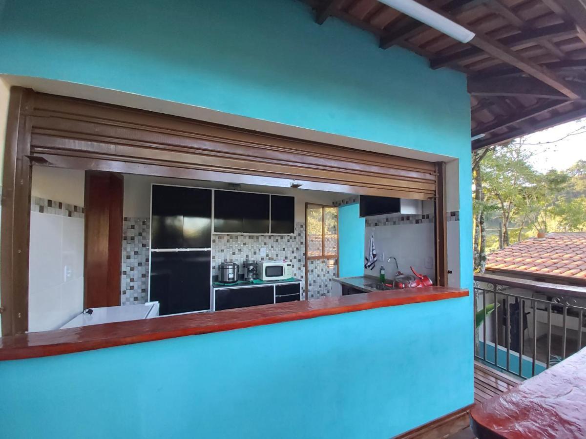Chalé pavão azul Cunha Exterior foto